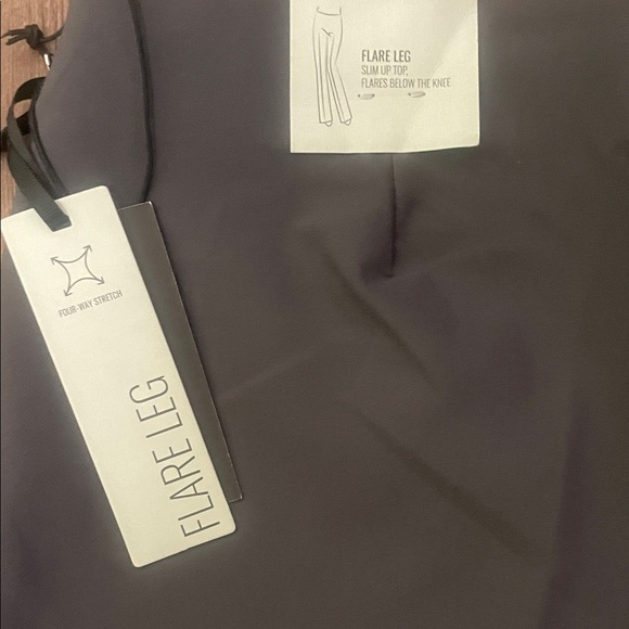 RACHEL ZOE Flare Leg Slim Up top gray pants,sz.16!NWT - Picture 5 of 7